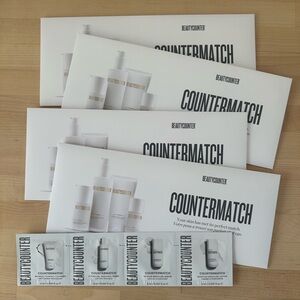 Beautycounter Countermatch Skincare Set - 4 Travel Packet Sets